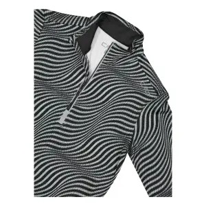 Women's 1/2 Zip Fleece Pullover with Print CMP Unlimitech Softech image-3