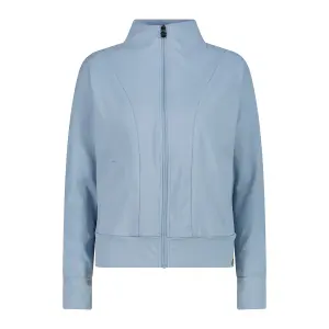 Women's zip-up high neck sweatshirt CMP image-0