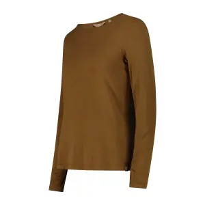 Women's boat neck sweater CMP image-2