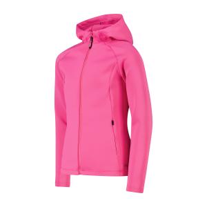 Girls' stretchy hooded sweatshirt CMP image-2