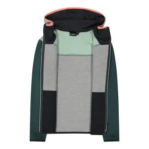 Women's hooded fleece CMP Wooltech image-3