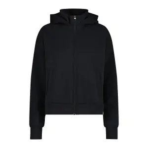 Women's hoodie with a high ribbed collar CMP image-0