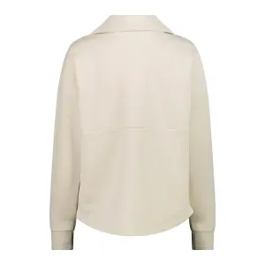 Women's Satin Finish Modal Zip-Up Sweatshirt CMP image-1