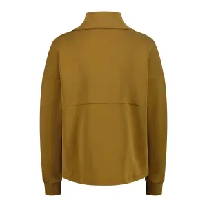 Women's Satin Modal Zip-Up Sweatshirt CMP image-1