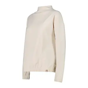 Women's satin modal high-neck sweatshirt CMP image-2