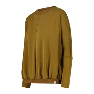 Loose sweatshirt with high collar for women CMP image-1