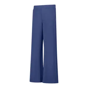 Satin Modal Wide Leg Trousers Women CMP image-1