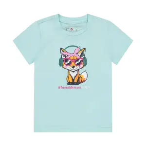 Mädchen-Jersey-Print-Shirt CMP image-0