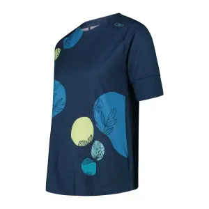 Women's patterned technical top CMP image-2