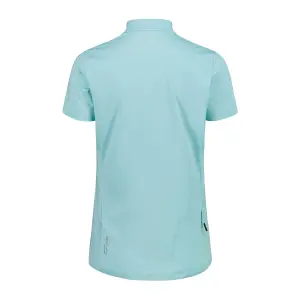 T-shirt ½ zip med lomme dame CMP image-1