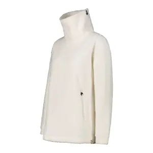 Women's High Collar Teddy Fleece CMP image-2