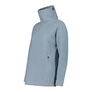 Women's High Collar Teddy Fleece CMP image-2