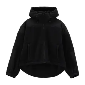 Women's sleeveless hoodie fleece CMP image-0