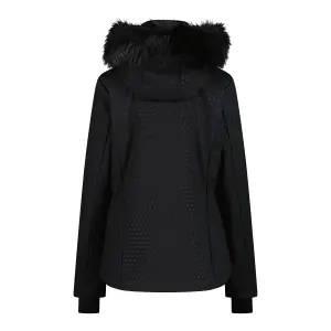 Women's Softshell Hooded Ski Jacket CMP image-1