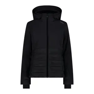 Womens Embroidered Hooded Ski Jacket CMP image-0