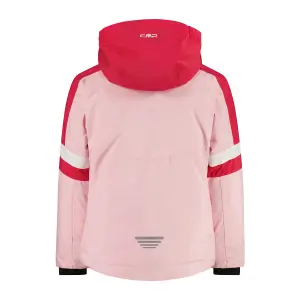 Girls' ski jacket with detachable hood CMP image-1
