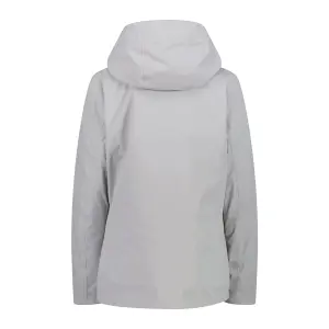 Women's zip-up puffer jacket with removable hood CMP image-1