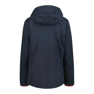 Women's zip-up puffer jacket with removable hood CMP image-1