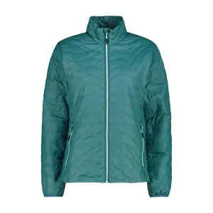 Women's zip-up hooded puffer jacket CMP image-0