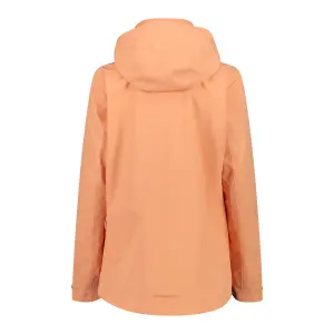 Women's zipped hooded waterproof jacket CMP image-1