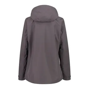 Women's zipped hooded waterproof jacket CMP image-1