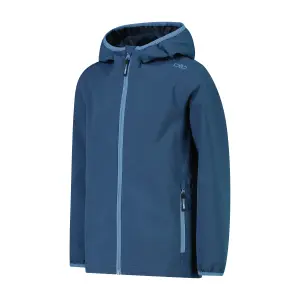 Waterproof hooded jacket for children CMP image-1