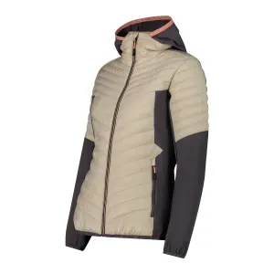 Women's hybrid hooded jacket CMP image-2