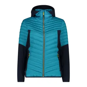 Women's hybrid hooded jacket CMP image-0