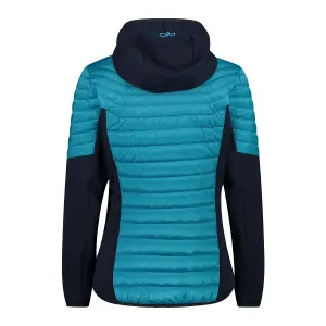 Women's hybrid hooded jacket CMP image-1