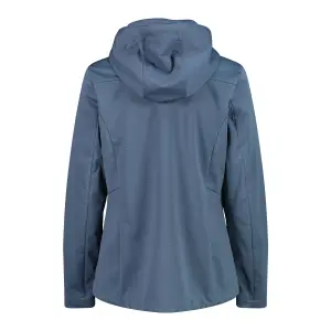Women's Removable Hood Softshell Waterproof Jacket CMP image-1