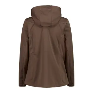 Women's Removable Hood Softshell Waterproof Jacket CMP image-1