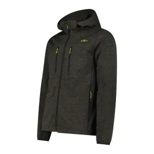 Jacquard Hooded Jacket CMP image-2