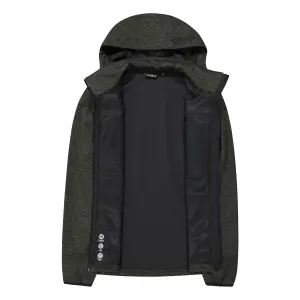 Jacquard Hooded Jacket CMP image-3