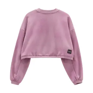 Womens Short Fleece Sweatshirt CMP image-1