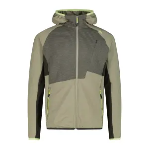 Micro Fleece Hooded Jacket CMP Grid Tech image-0