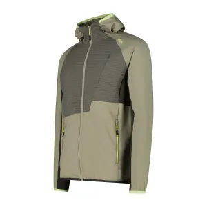Micro Fleece Hooded Jacket CMP Grid Tech image-2