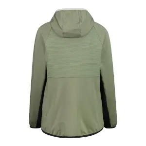 Women's zip-up hoodie fleece CMP Grid Tech image-1