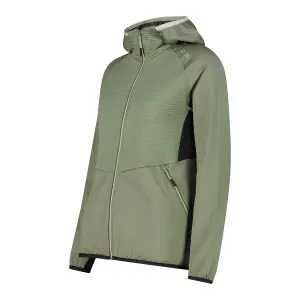 Women's zip-up hoodie fleece CMP Grid Tech image-2
