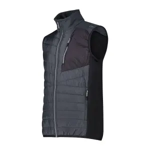Hybrid sleeveless fleece gilet CMP Stretch image-2