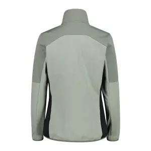 Stretch Performance Hybrid Fleece with Feel Warm Flat Lining for Women CMP Unlimitech image-1