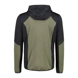 Fleece hooded jacket CMP Grid Tech image-1