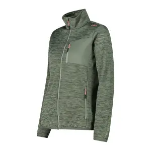 Women's zipped fleece CMP image-2