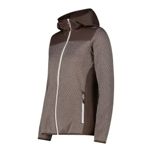 Women's hooded fleece CMP Knit Tech image-2
