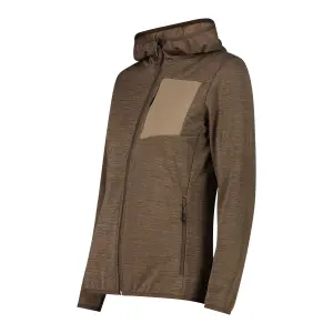 Women's Heathered Hoodie CMP image-2