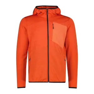 Hooded Jacquard Fleece CMP image-0