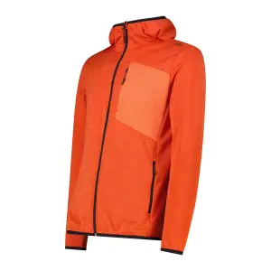Hooded Jacquard Fleece CMP image-2