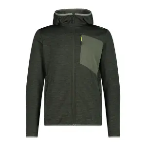 Hooded Jacquard Fleece CMP image-0