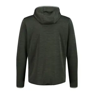 Hooded Jacquard Fleece CMP image-1