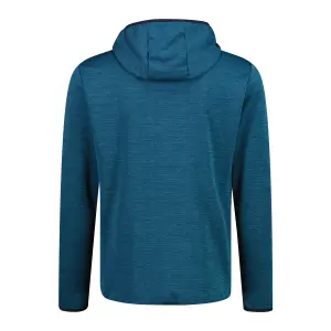 Hooded Jacquard Fleece CMP image-1