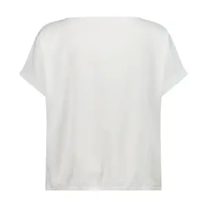 T-shirt i strækbart polyester med lommer foran til kvinder CMP image-1